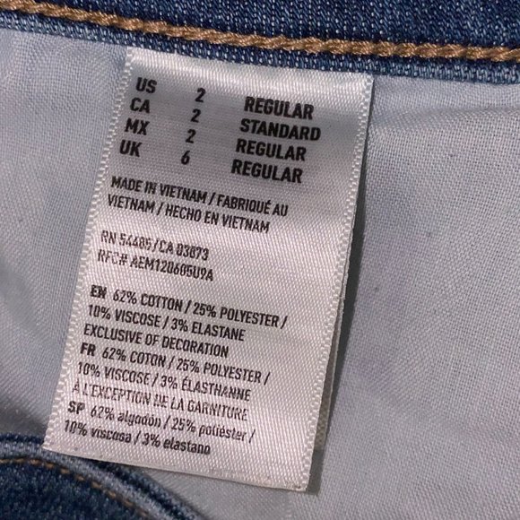 AE Super Stretch X Hi Rise Jegging Jeans 2 - Picture 10 of 10